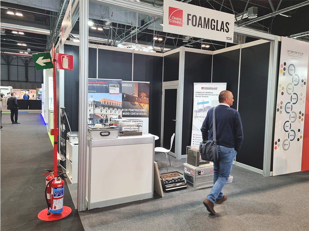 Presencia en ferias del sector de materiales de construcción